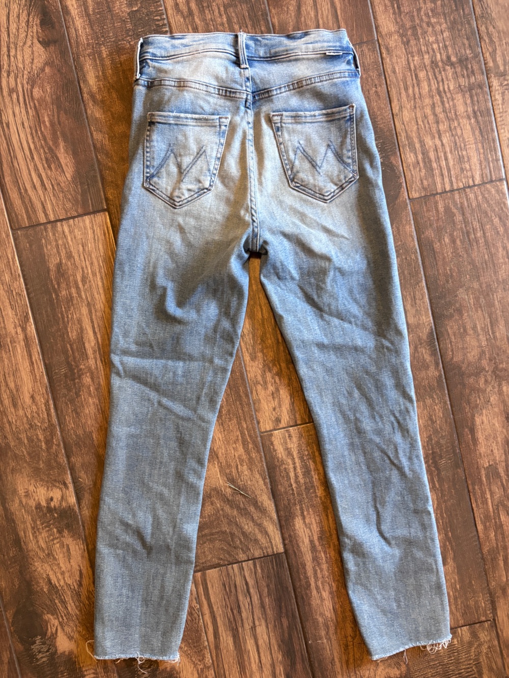 MOTHER Pixie Dazzler Ankle Fray Women's Jeans Au Revoir